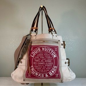 Limited Edition Vintage Globetrotter CABAS MM Tote